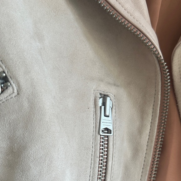 AllSaints Balfern leather biker jacket - Picture 4 of 8